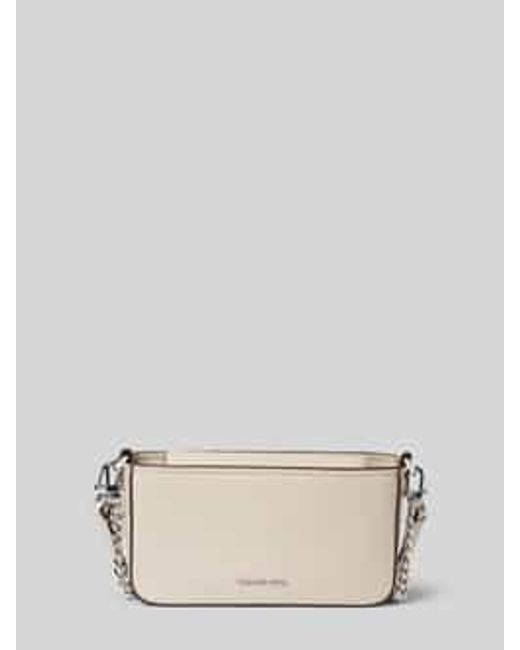 MICHAEL Michael Kors Crossbodytas Met Labeldetail in het Natural