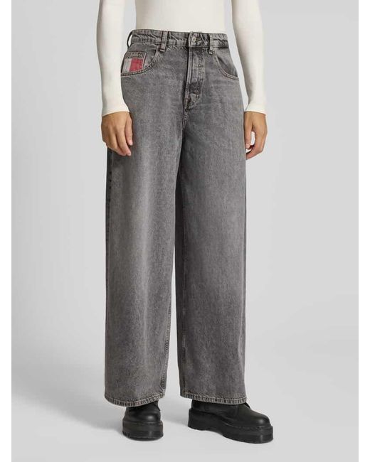 Tommy Hilfiger Gray Loose Fit Jeans aus reiner Baumwolle Modell 'CHARLIE'