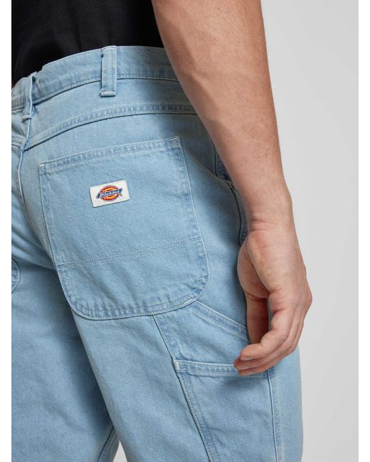 Dickies Korte Jeans Met Steekzakken in het Blue voor heren