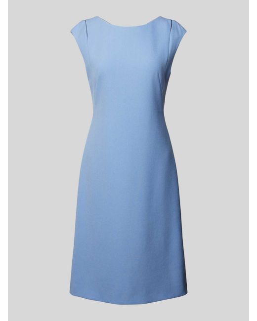 Boss Mini-jurk Van Viscosemix Met Cut-out in het Blue voor heren