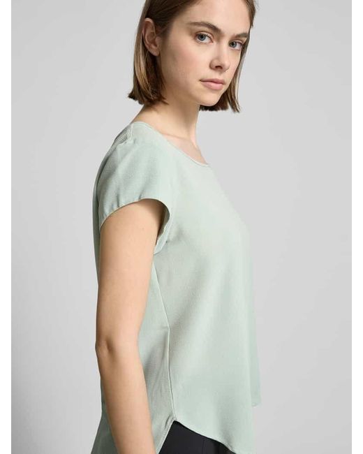 ONLY Green Loose Fit Kurzarmbluse