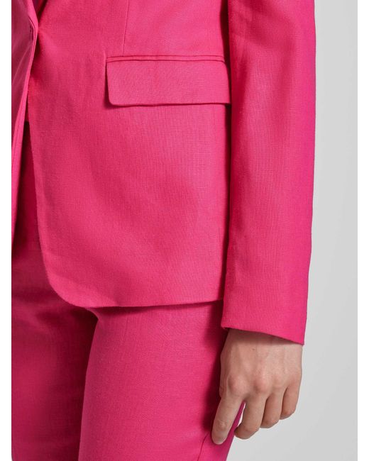 Mango Pink Blazer mit Knopfverschluss Modell 'BORELI'