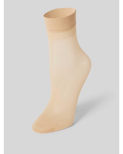 Camano White Socken mit elastischem Bund Modell 'Basic'