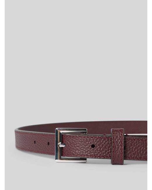 Ralph Lauren Riem Van Runderleer Met Doornsluiting in het Brown