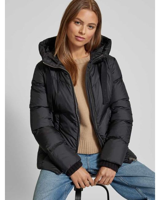 Marc O' Polo Black Shaped Fit Daunenjacke mit wasserabweisender Oberfläche