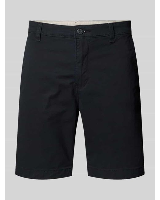 Levi's Regular Fit Chino-Shorts mit Eingrifftaschen in Black für Herren