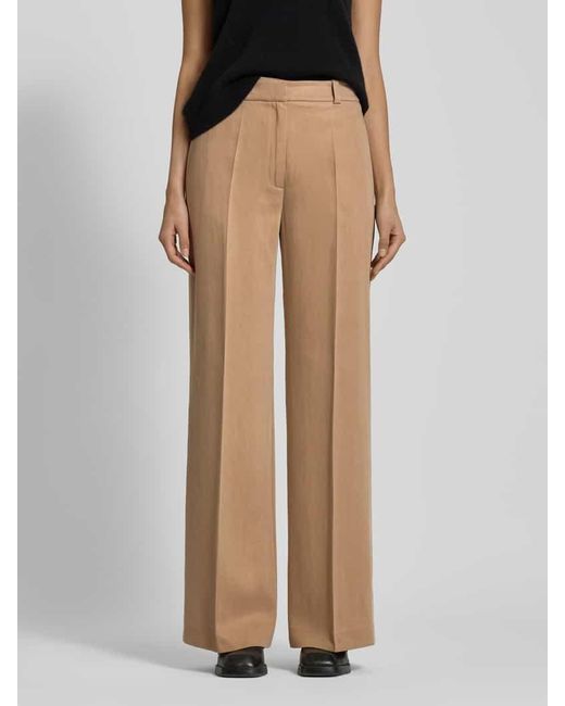 HUGO Natural Relaxed Fit Stoffhose aus reinem Lyocell Modell 'Hasene'