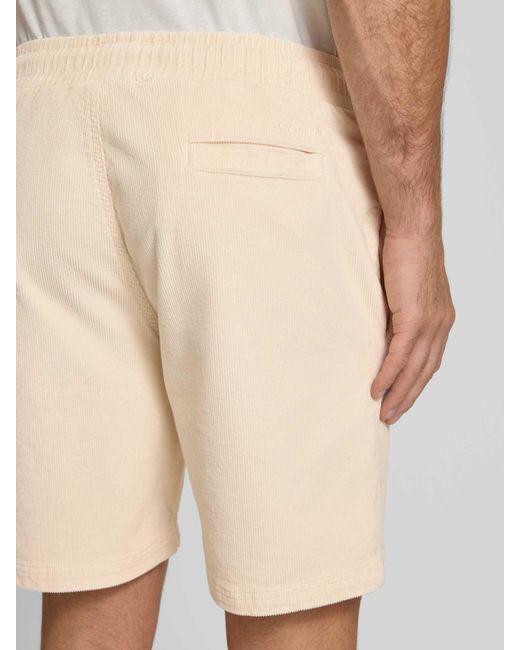 Mazine Regular Fit Korte Broek Van Corduroy in het Natural voor heren