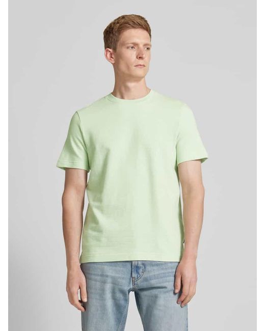 Tom Tailor T-Shirt mit Strukturmuster in Green für Herren