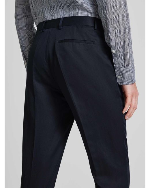 Calvin Klein Regular Fit Pantalon Met Achterzak in het Blue voor heren