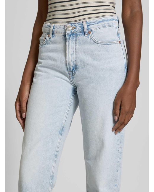 Samsøe & Samsøe Jeans Met 5-pocketmodel in het Blue