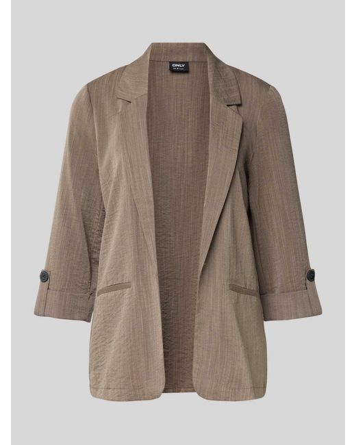 ONLY Regular Fit Blazer Van Viscosemix, Model 'Marsa' in het Brown