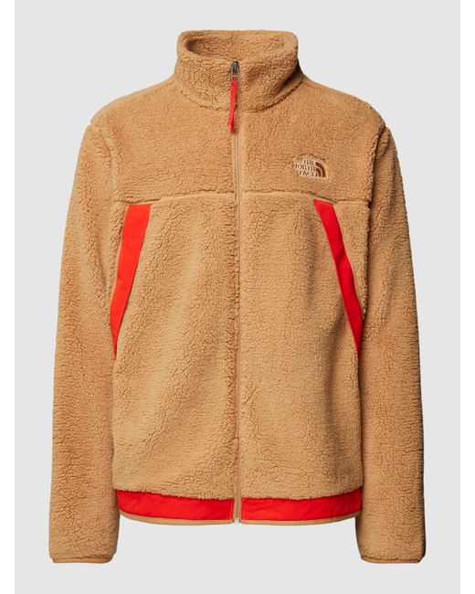 The North Face Sweatjacke aus Teddyfell Modell 'CAMPSHIRE' in Orange für  Herren | Lyst DE