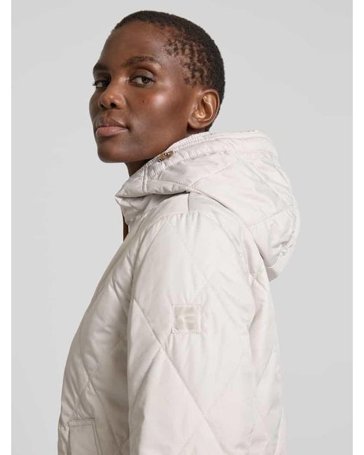 Camel Active Natural Steppjacke Mit Zweiwege-Reißverschluss