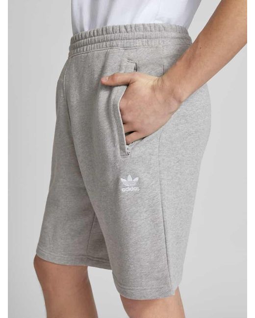 Adidas Originals Regular Fit Sweatshorts in Gray für Herren