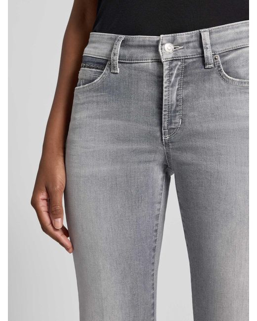 Cambio Flared Jeans Met 5-Pocketmodel, Model 'Paris' in het Gray