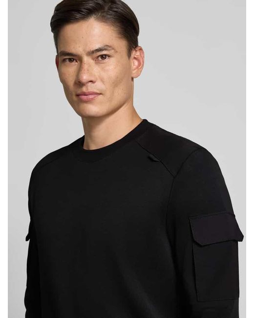 Antony Morato Regular Fit Sweatshirt mit Viskose-Anteil Modell 'In' in Black für Herren