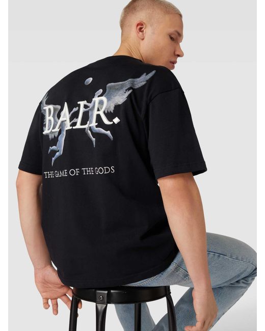 BALR T-shirt Met Labelstitching in het Black voor heren
