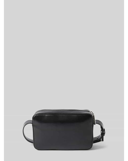 Calvin Klein Black Umhängetasche mit Logo-Detail und verstellbarem Schultergurt