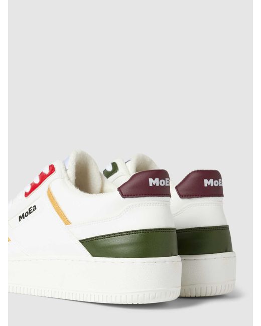 Moea Sneaker mit Label-Details in White für Herren