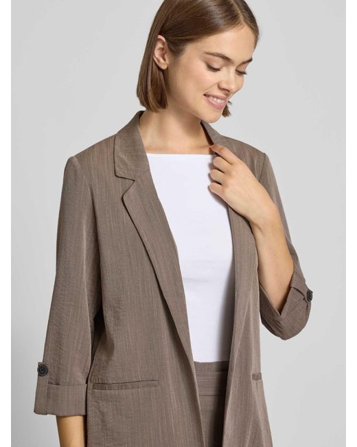 ONLY Regular Fit Blazer Van Viscosemix, Model 'Marsa' in het Brown