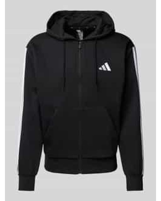 Adidas Sweatjack Met Logostitching in het Black voor heren