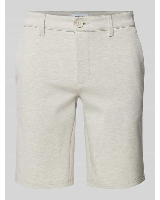 Only & Sons Shorts mit französischen Eingrifftaschen Modell 'MARK' in White für Herren