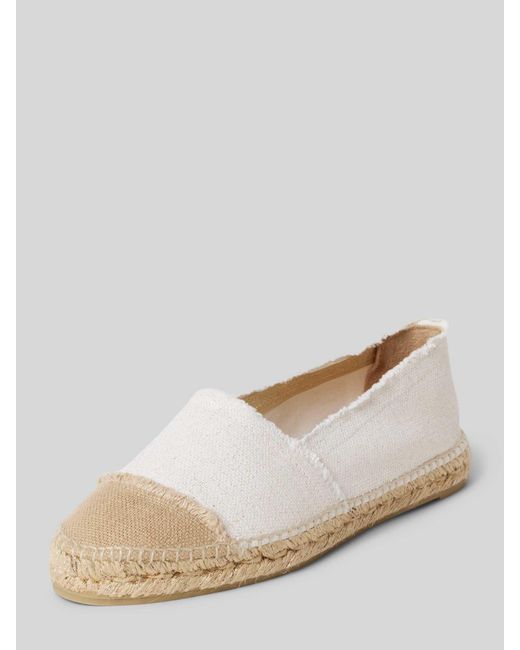 Castaner Espadrilles Met Structuurmotief in het Natural