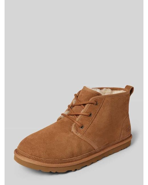 Ugg Boots mit Zugschlaufe Modell 'NEUMEL' in Brown für Herren