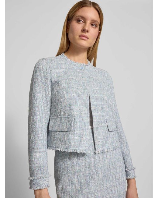 Marc Cain Regular Fit Blazer in het Blue