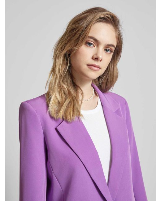 ONLY Blazer mit Brustleistentasche Modell 'LANA-BERRY' in Purple für Herren
