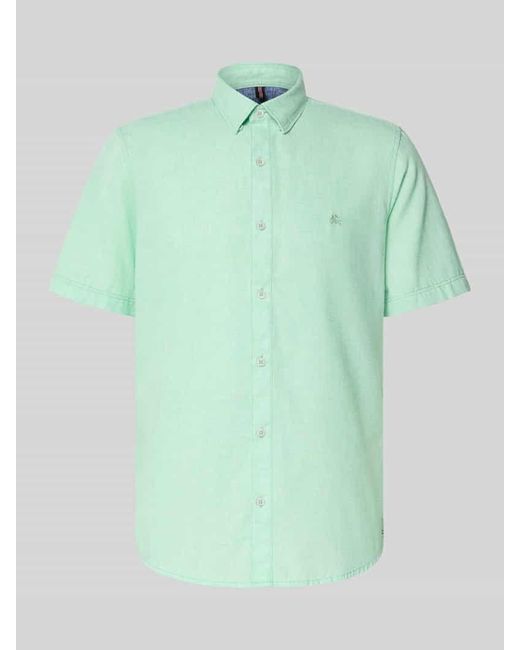 Lerros Freizeithemd mit Knopfleiste in Green für Herren