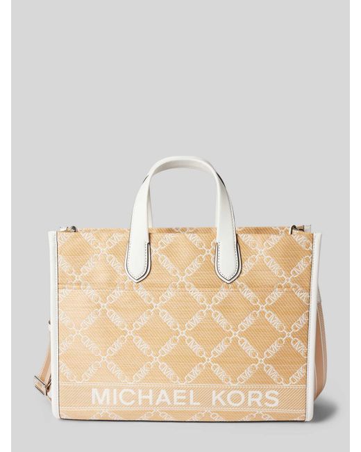 MICHAEL Michael Kors Tote Bag mit Label-Detail Modell 'GIGI' in Natural für Herren