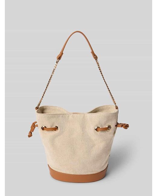 Liu Jo Natural Bucket Bag mit Label-Stitching Modell 'BENA'