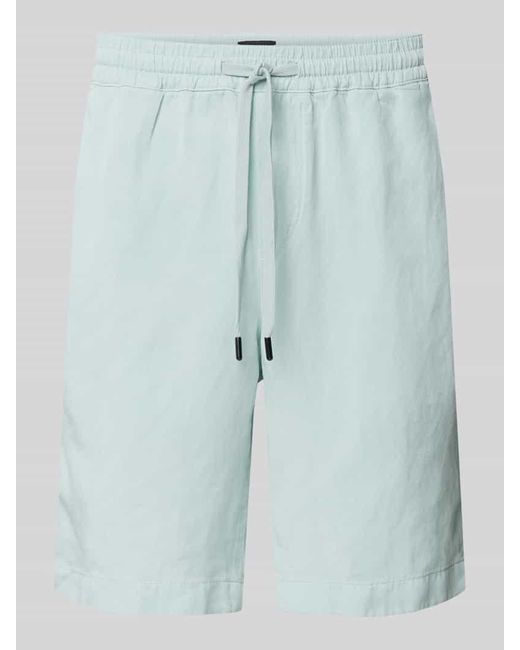 Strellson Shorts mit elastischem Bund Modell 'Kaji' in Blue für Herren