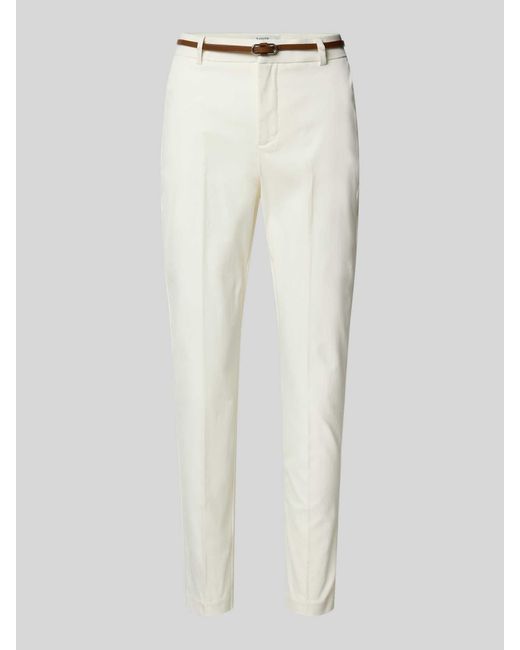 B.Young Broek Met Riem, Model 'Days' in het White