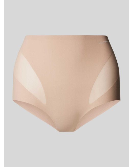 Calvin Klein Slip Met Labelprint in het Natural