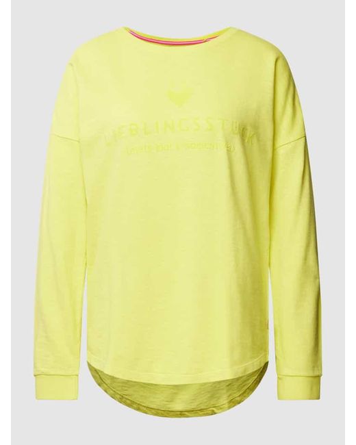 LIEBLINGSSTÜCK Sweatshirt Modell 'Caron' in Yellow für Herren