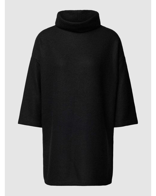 Soya Concept Pullover mit Rollkragen und 3/4-Arm Modell 'Tamie' in Black für Herren