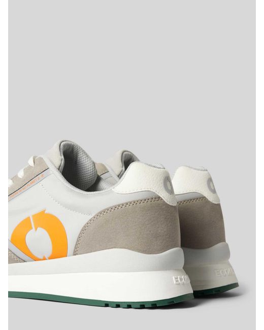Ecoalf Sneaker mit Statement-Print Modell 'SICILIA' in White für Herren