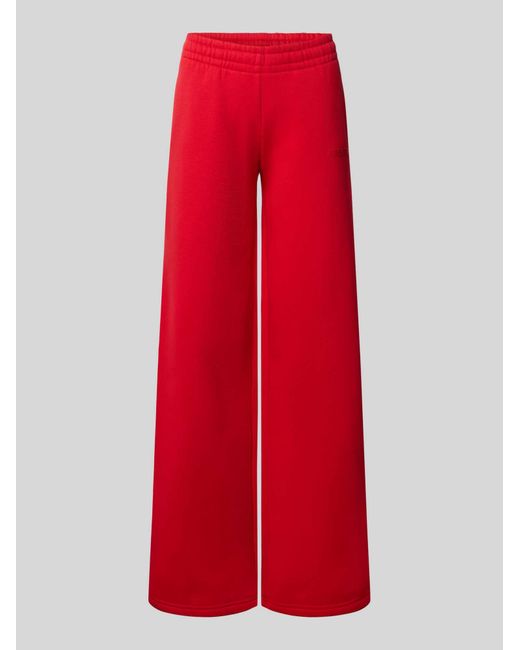 Review Sweatpants in het Red
