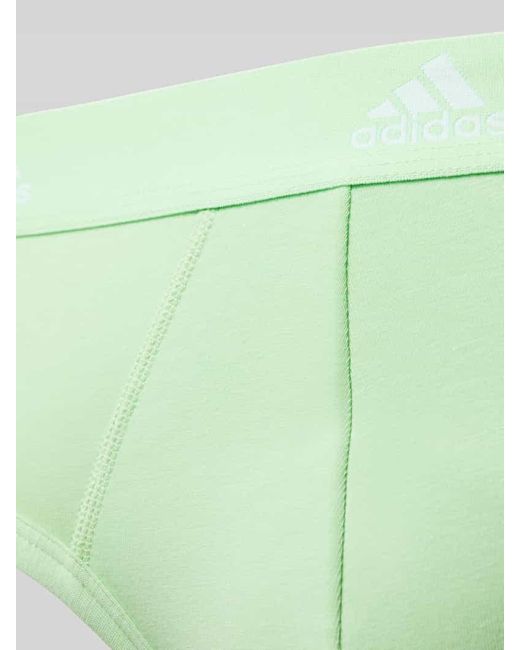 Adidas Slip mit elastischem Logo-Bund im 6er-Pack in Metallic für Herren