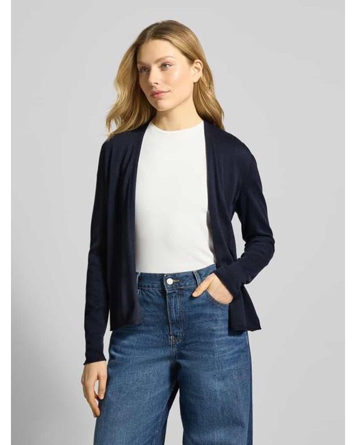 S.oliver Blue Regular Fit Cardigan Baumwoll-Viskose-Mix