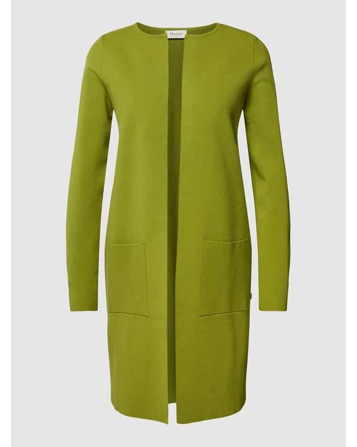 maerz muenchen Mantel mit unifarbenem Design und aufgesetzten Taschen in Green für Herren