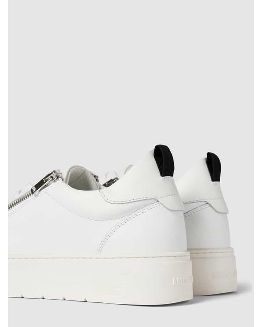 Antony Morato Sneaker mit Zierreißverschluss Modell 'ZIPPER' in White für Herren