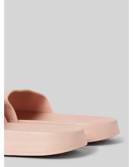 Champion Pink Sandalette mit Label-Print Modell 'DAYTONA'
