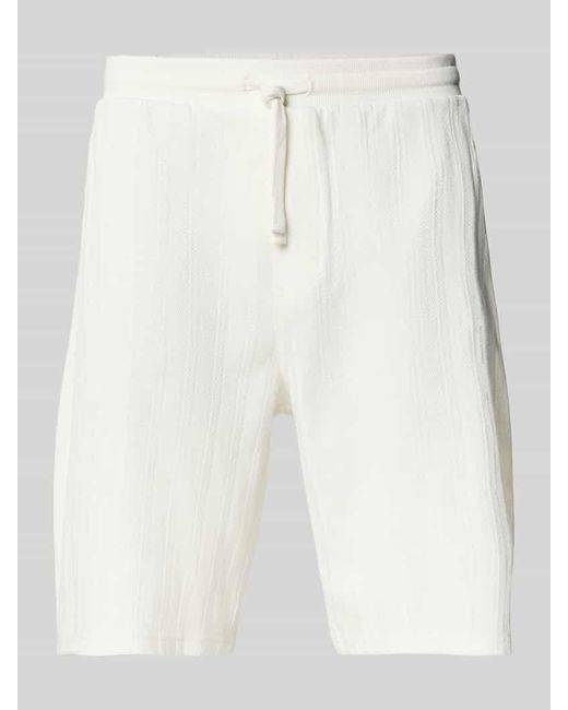 S.oliver Relaxed Fit Bermudas aus reiner Baumwolle in White für Herren