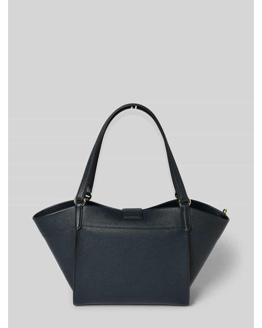 Abro⁺ Blue Shopper mit Label-Detail Modell 'TEMI'