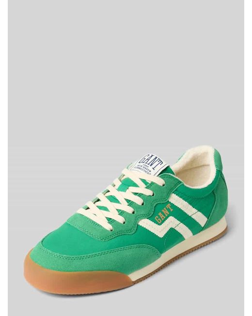 Gant Green Sneaker mit Label-Print Modell 'BAYLANA'