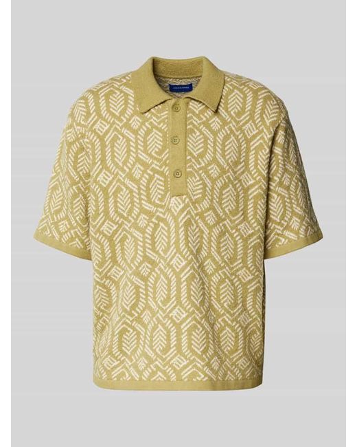 Jack & Jones Regular Fit Poloshirt mit Knopfleiste Modell 'ACAPULCO' in Multicolor für Herren